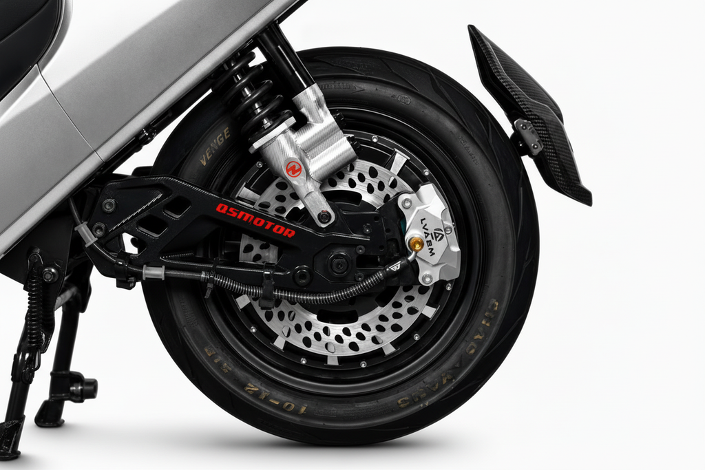 Rad-Detail mit hellem Studio-Hintergrund
